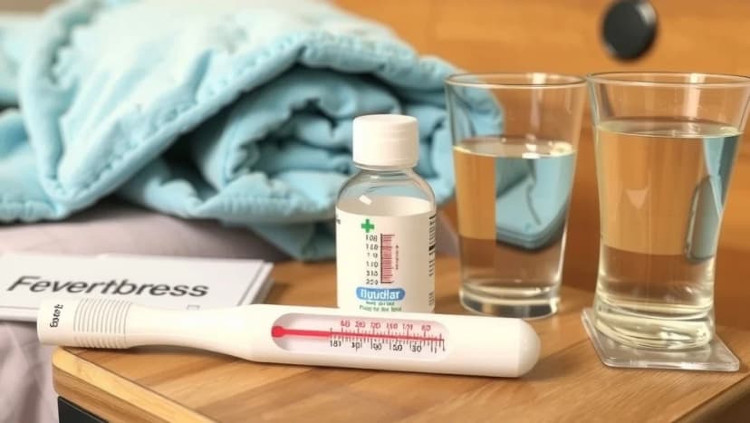 Barn feber går inte ner med alvedon