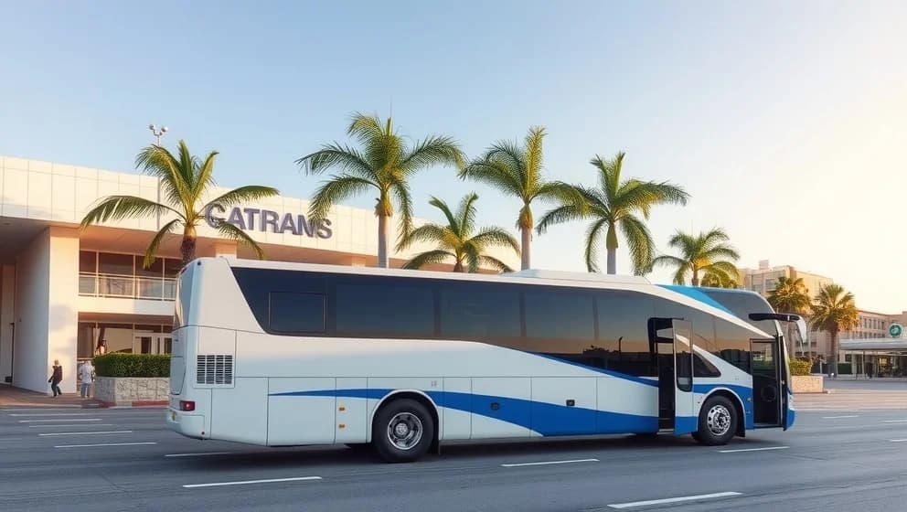 Buss från Las Palmas flygplats till Playa del Inglés