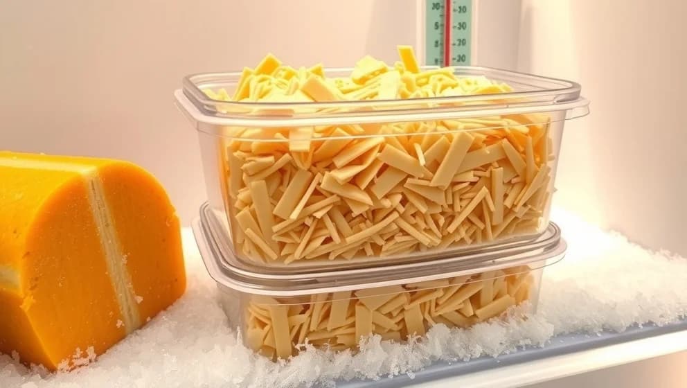 Hur länge håller riven ost i frysen