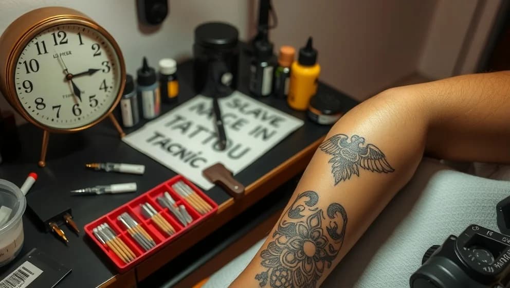 Hur mycket hinner man tatuera på en timme