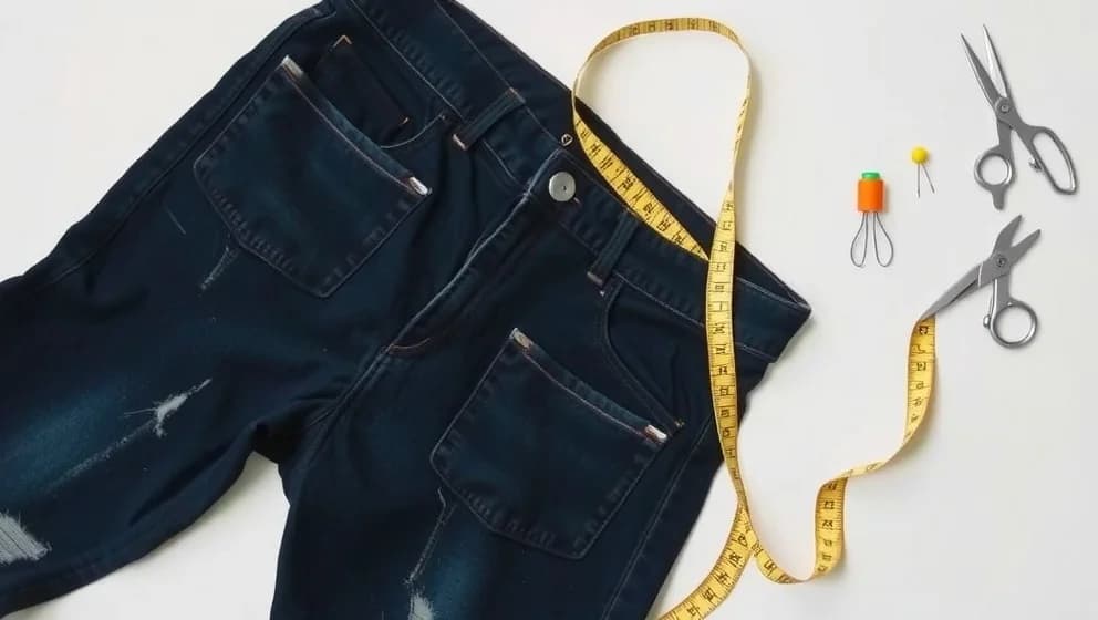 Hur syr man in byxor i midjan